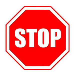 stop sign